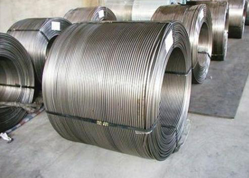 The core yarn is to add a variety of additives in liquid steel or iron liquid.